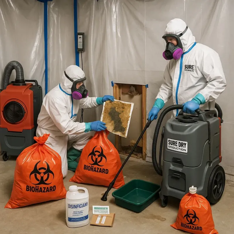 Contaminated Water Handling Protocols process in Jefferson County, NY