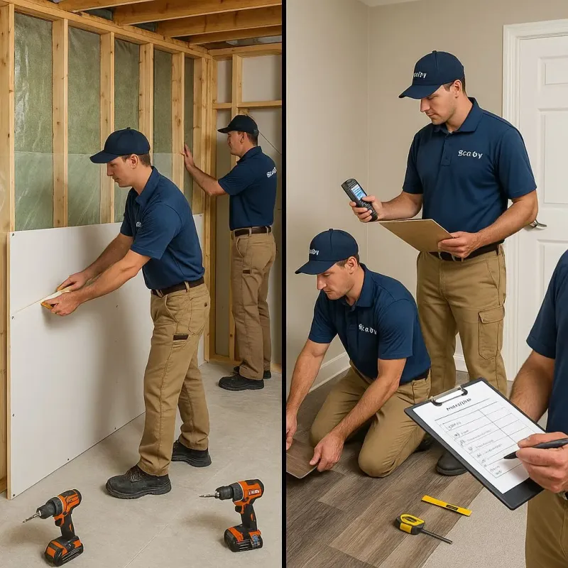 Repairs and Reconstruction process in Jefferson County, NY